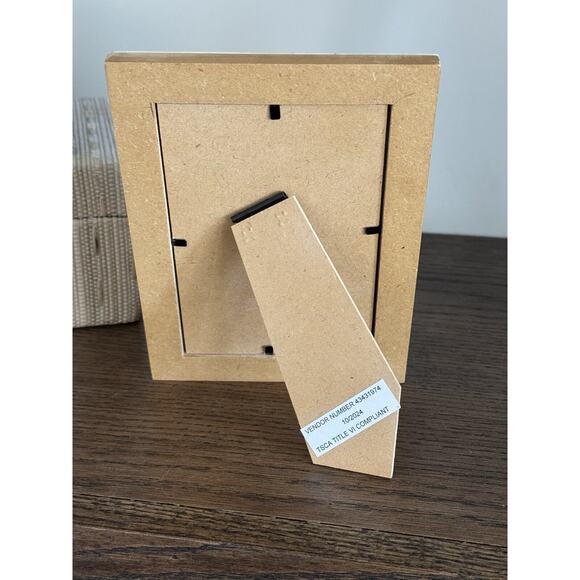 New 4x6 Vintage Inspired Floral COTTAGECORE Picture Frame - Picture 8 of 8